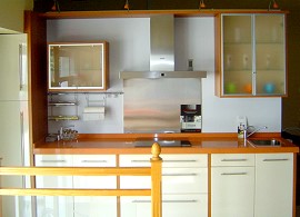 Completed kitchen. Custom made kitchens, doors, furniture, kitchen appliances